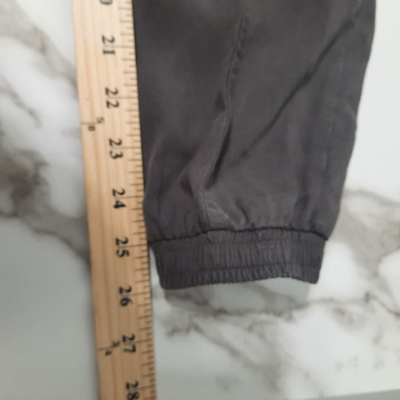 Cloth & Stone Pocket Joggers Women's Sz XSmall Charcoal Gray Elastic Waist - Picture 11 of 11